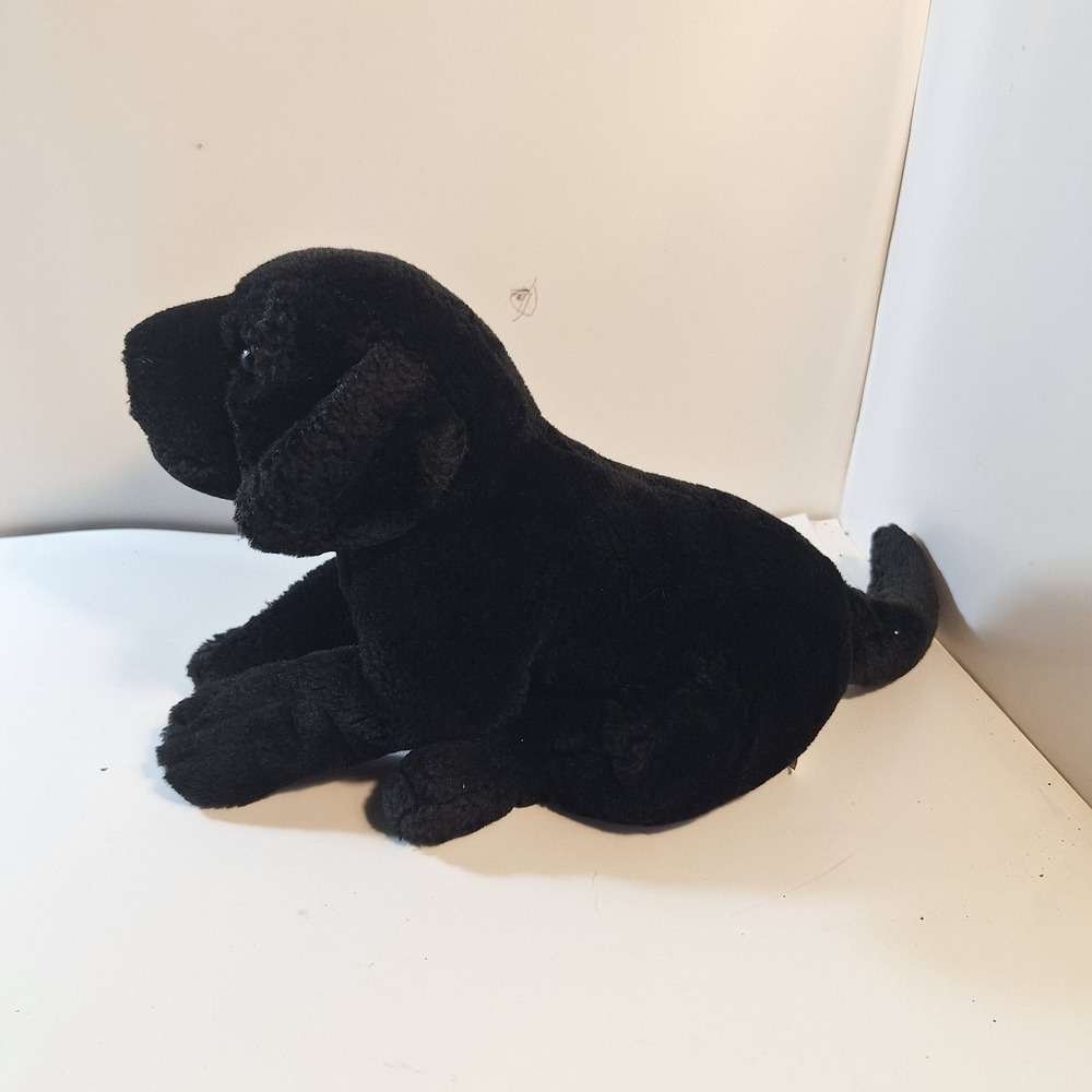 Kids Preferred Black Labrador Retriever Puppy Dog Plush Stuffed Animal 14" - Picture 2 of 7
